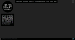 Desktop Screenshot of handkraft-timmerhus.se